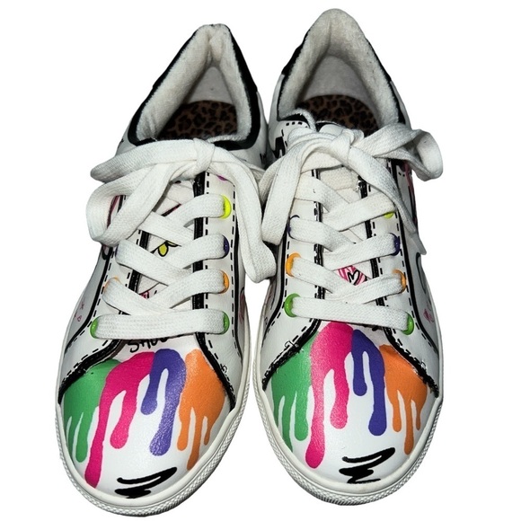 Steve Madden J Story Girls Sneakers BRAND NEW SMNY90 Steve Madden Kids RARE - Picture 2 of 10